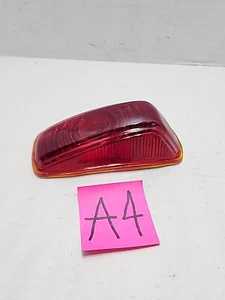 NORS Vintage Glass taillight/tail light lens 1941 Plymouth Ruby Glass T-369 - Imagen 1 de 5