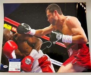 OSCAR DE LA HOYA Hand Signed 16"x20" Photo  + PSA COA * BUY GENUINE * - Picture 1 of 3