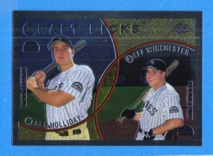 1999 Topps Chrome #442 Matt Holliday/Jeff Winchester Rockies Draft Picks - Bild 1 von 1