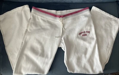 Triple Five Soul Sudaderas Pantalones deportivos Pista Mujer L Pierna ancha Bolsillo con cremallera 555 Foto 1 de 4