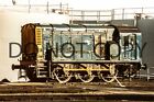 UK DIESEL TRAIN RAILWAY PHOTOGRAPH OF CLASS 08 08483. RM08-110