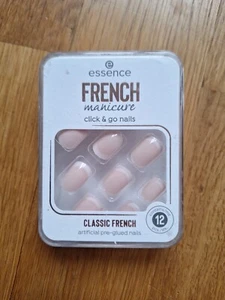 Essence French Manicure, Click & Go Nails, 12 künstliche Fingernägel Gel Nägel - Bild 1 von 2