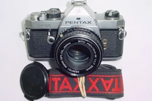 Pentax MX 35mm Film SLR Manual Camera + Pentax-M 50/1.7 SMC Lens - Fully Working - Picture 1 of 6
