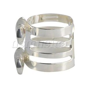 B-Flat Clarinet Mouthpiece Ligature Metal for Clarinet Woodwind Parts - Picture 1 of 6