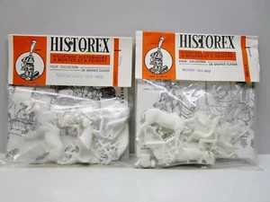 Vintage - 2 Sealed HISTOREX Plastic Soldiers Kits - Made in France - Picture 1 of 6
