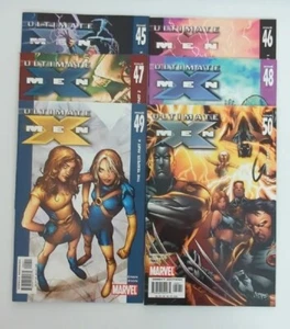 Run Of 6 2004 Marvel Ultimate X-Men Comics #45-50 VF/NM - Foto 1 di 13