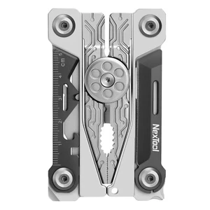 NexTool Silver Blade Credit-Card Compact Multi-Tool with 15 Functions - Picture 1 of 10