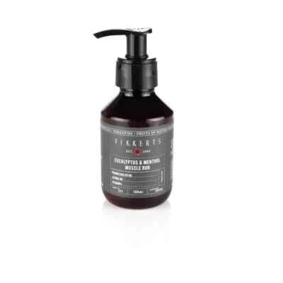 Massage Oil - Gentlemen's Eucalyptus Muscle Rub, Fikkerts Fruits of Nature 150ML