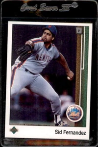 1989 Upper Deck #168 Sid Fernandez New York Mets - Nice Card! - Picture 1 of 2