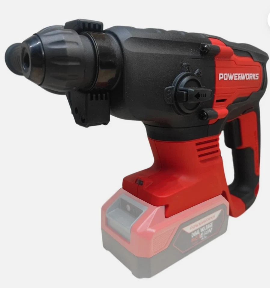 Powerworks Akku-Bohrhammer PD24SDS2 ohne Akku und Ladegerät