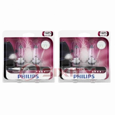 2 pc Philips Low Beam Headlight Bulbs for Audi A1 A3 A3 Quattro A3 Sportback ga - Image 1 of 4