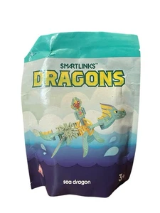 Wendy's Giocattolo Pasto Bambini 2020 SMARTLINKS Dragons 'Sea Dragon' NUOVO - Foto 1 di 3