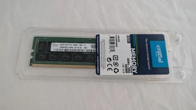 Brand New SK hynix 32GB DDR4-2666 RDIMM ECC Server Memory (HMA84GR7JJR4N) - Image 1 of 2