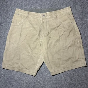 Kuhl Pantaloncini Vintage Tinta Patina Uomo 36 Outdoor Escursionismo Gorpcore Arrampicata Marrone - Foto 1 di 9