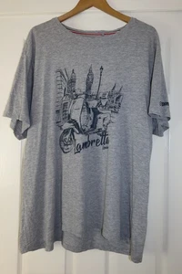 Mens Lambretta London Cityscape Grey T Shirt Size 4XL VGC Mod Ska - Picture 1 of 12