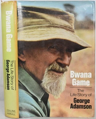 BWANA GAME, GEORGE ADAMSON Game Warden Africa Safari Lions Film Star SIGNED - Image 1 of 4