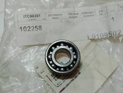 PIAGGIO SI-CIAO-BRAVO 102258 CUSCINETTO A SFERE 11x35x15 NUOVO ORIGINALE - Immagine 1 di 4