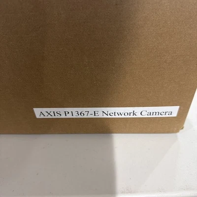 New and Sealed Axis P1367-E Indoor/Outdoor 5MP Network Style Box Camera - Image 1 of 4