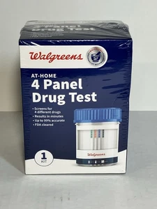 Prueba de drogas en casa de 4 paneles - nueva y sellada - 99% precisa - aprobada por la FDA - Imagen 1 de 6
