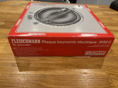 Fleischmann 9152 C N Gauge  Track Electrically Operated Turntable - Image 1 of 4