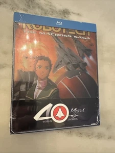 ROBOTECH: The Macross Saga/40 Yrs 1985-25/Steelbook (5 Blu-ray Discs, 2025) NEW - Imagen 1 de 2
