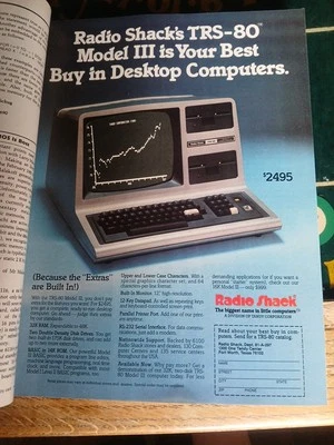 Vintage Byte Magazine June 1981 Radio Shack TRS-80 Mountain Computer Transwave - Image 1 of 4
