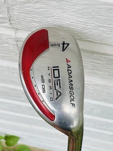 Adams Idea 4 Iron Hybrid A2 Os 22° Golf Stiff Flex Prolaunch-Hl Blue - Picture 1 of 13
