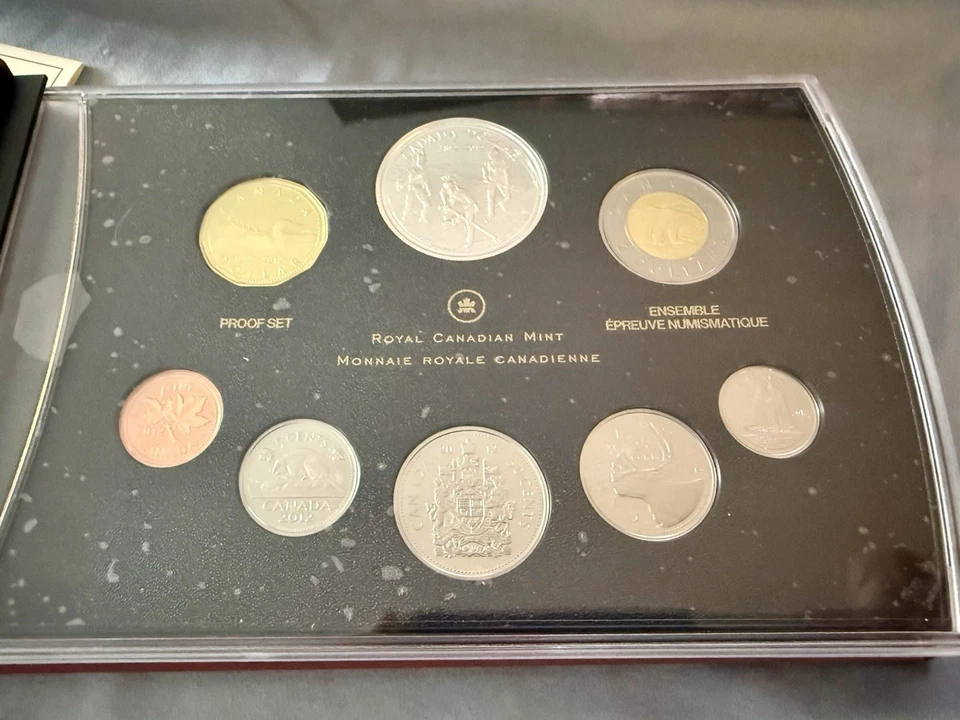 2012 Canadian Double Dollar SILVER $1 Proof Set (WAR of 1812) -Final Penny Year! - Image 1 of 4