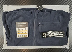 Size 2XL Baerskin Men's Bearskin 4 Tactical Microfleece Hoodie in Navy Color - Picture 1 of 12