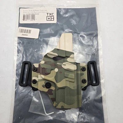 New TXC Victory OWB Holster S&W Shield 1.0 2.0 Plus Right Hand Multicam - Image 1 of 3