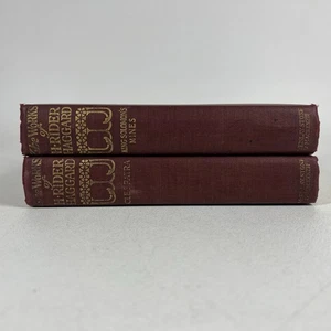 H Reiter Haggard BUCH KONVOLUT 2 Kleopatra König Salomonen Minen 1900er HC ANTIK - Bild 1 von 18
