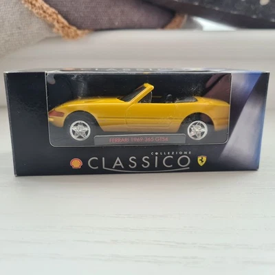 Shell Classico Ferrari 1969 365 GTS4 - Yellow - 1:43 - MIB/BOXED - Imagem 1 de 4