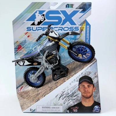 SX Supercross 1st Edition Aaron Plessinger 1:10 Scale Die Cast Motorcycle #7 - Image 1 of 2