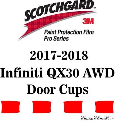 3M Scotchgard Paint Protection Pro Series se adapta a Infiniti QX30 2019 2020 2021 AWD Foto 1 de 3