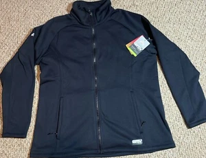Women’s Eastern Mountain Sports Fleece Jacket Equinox Full Zip Size XL Black - Picture 1 of 13