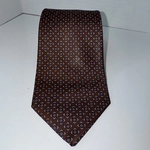 Gant Neck Tie Men Brown 100% Silk 59” Long 3” Wide USA Made - Picture 1 of 5