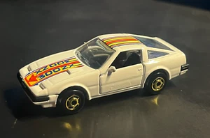 Hot Wheels Nissan 300 ZX - White /GHO wheels - 1989 Park ‘N Plates Loose - Picture 1 of 8