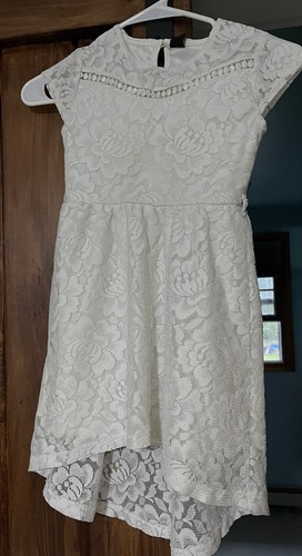 OFF WHITE Sovrapposizione pizzo Star Ride Off bianco bambina taglia 6