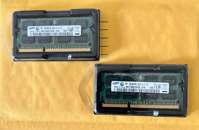 2-Samsung 2GB DDR3 PC3-8500S 1333MHZ 2Rx8 Laptop Memory Stick RAM Non-ECC - Image 1 of 2