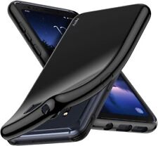 Aeska Galaxy S8 Active Case Ultra Slim Thin Flexible TPU GEL Rubber Black