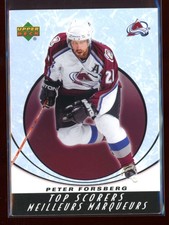 2005-06 McDonald's Upper Deck Top Scorers #TS5 Peter Forsberg