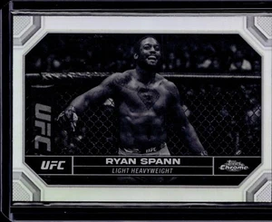 2024 Topps Chrome UFC RYAN SPANN Negative Refractor #171 - Picture 1 of 2