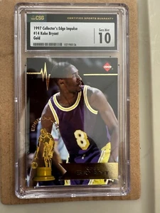 1996-97 KOBE BRYANT COLLECTOR'S EDGE IMPULSE ROOKIE Gem Mint 10 - Bild 1 von 2