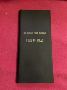 1956 The Pennsylvania Railroad Book of Rules Instructions Train Conductor VG - Picture 1 of 6