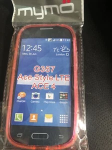 G357 Ace Style LTE ACE 4 For Samsung Galaxy Ace 4 Tpu Colour Pink - Picture 1 of 3