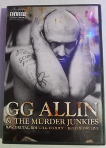 GG ALLIN & The Murder Junkies Raw, Brutal, Rough & Bloody- Best Of 1991 Live - Picture 1 of 2