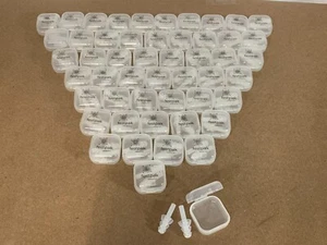 Noise Reducing Silicone In Plastic Case NRR 28dB Soft Reusable Ear Plugs 50 Pair - Picture 1 of 7