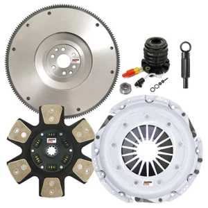 CM STAGE 4 HD CLUTCH KIT+6 BOLT FLYWHEEL+SLAVE CYL for 97-08 FORD F150 F250 4.6L - Bild 1 von 9