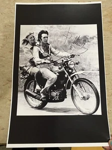 Póster publicitario vintage de motocicleta Paul McCartney Honda C190 - Imagen 1 de 1