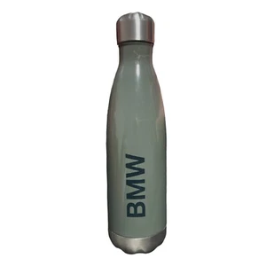 Botella BMW Swell 17 oz acero inoxidable gris aislada 500 ml metal agua potable - Imagen 1 de 5
